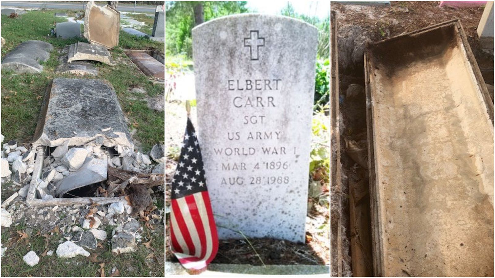 Florida Men Arrested for Robbing the Graves of Heroic Veterans