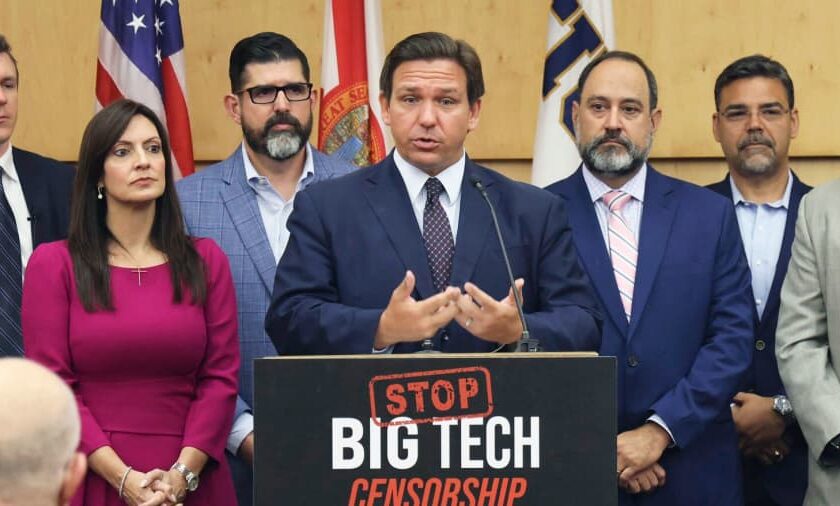 Tech Companies Take Aim at Florida’s “Deplatforming Law”